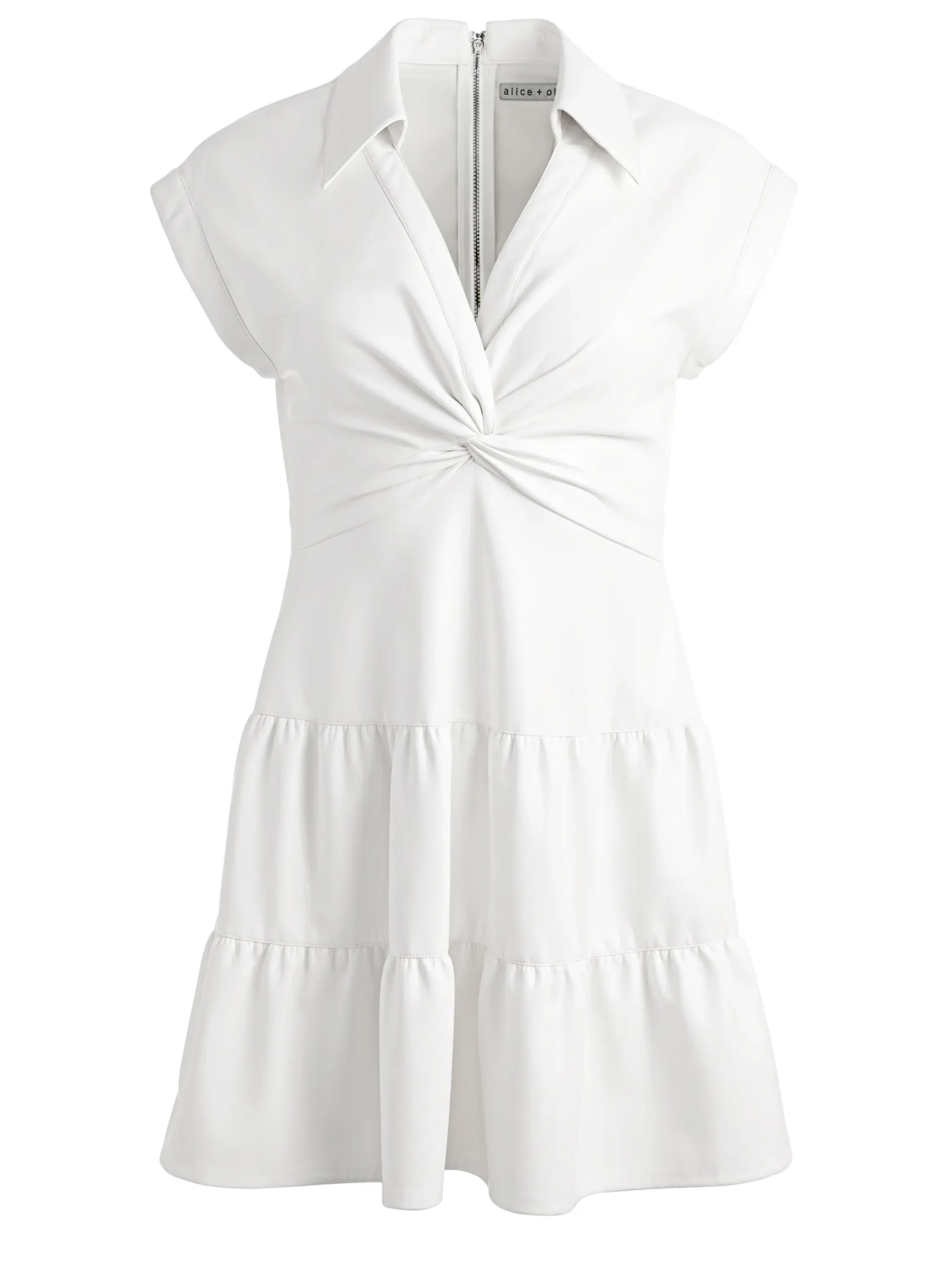 Alice and Olivia MILA VEGAN MINI DRESS