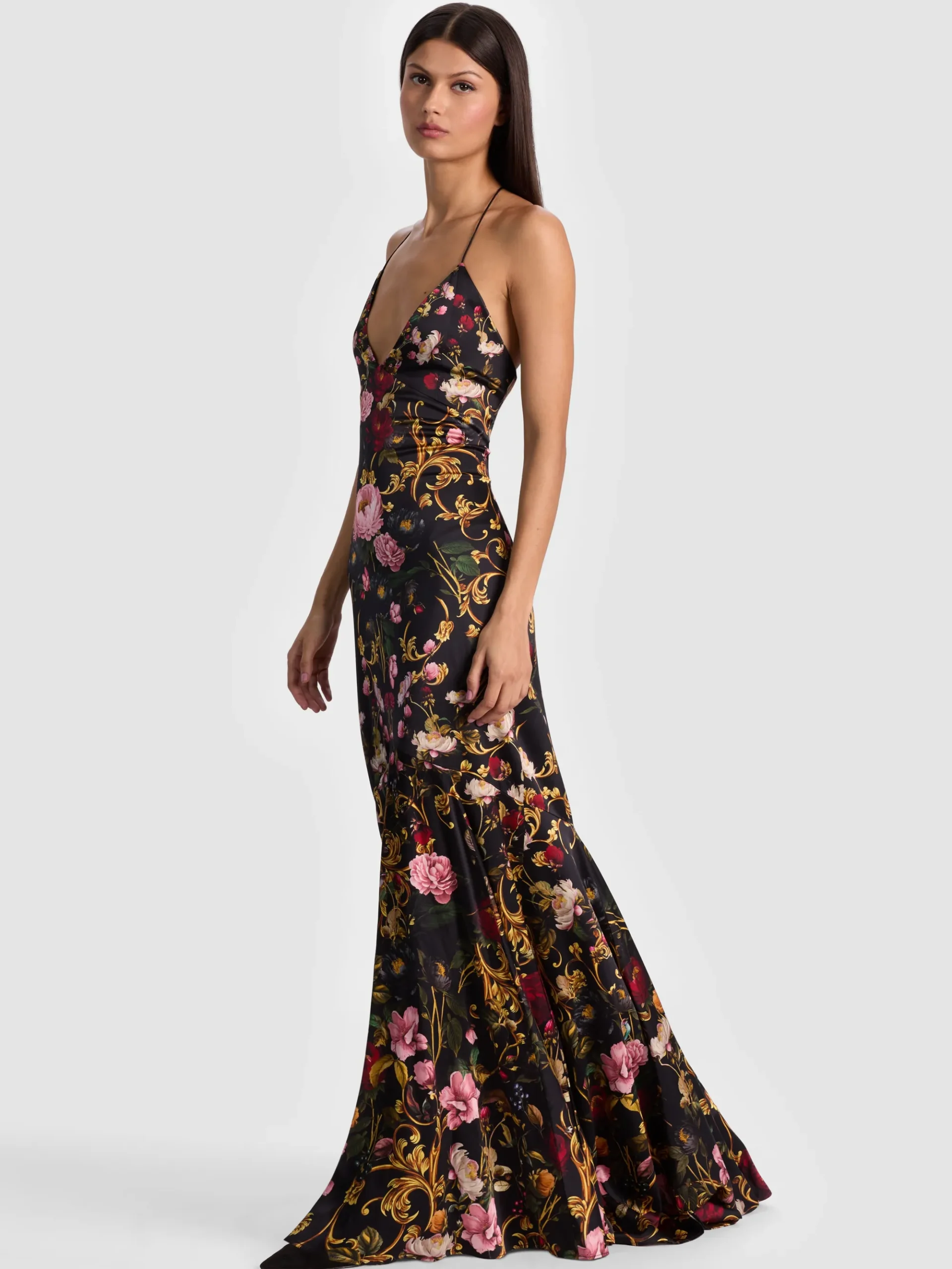 Alice and Olivia MILTA MERMAID SLIP DRESS