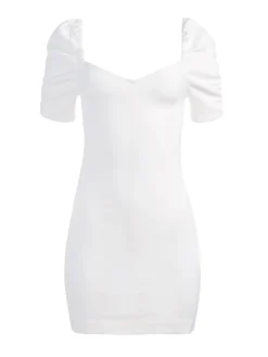 Alice and Olivia MIMI DENIM MINI DRESS