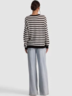 Alice and Olivia MITCHELL WOOL PULLOVER