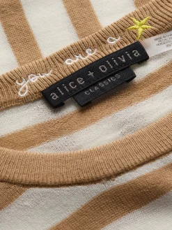 Alice and Olivia MITCHELL WOOL PULLOVER