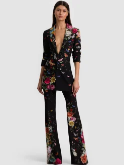 Alice and Olivia MYA PRINTED BLAZER