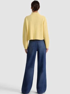 Alice and Olivia NANCE CASHMERE TURTLENECK