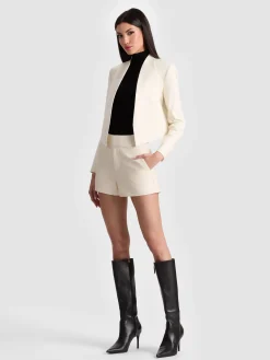 Alice and Olivia NEW HARVEY LEATHER JACKET