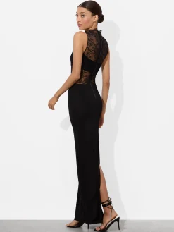 Alice and Olivia NICHOL LACE MAXI DRESS