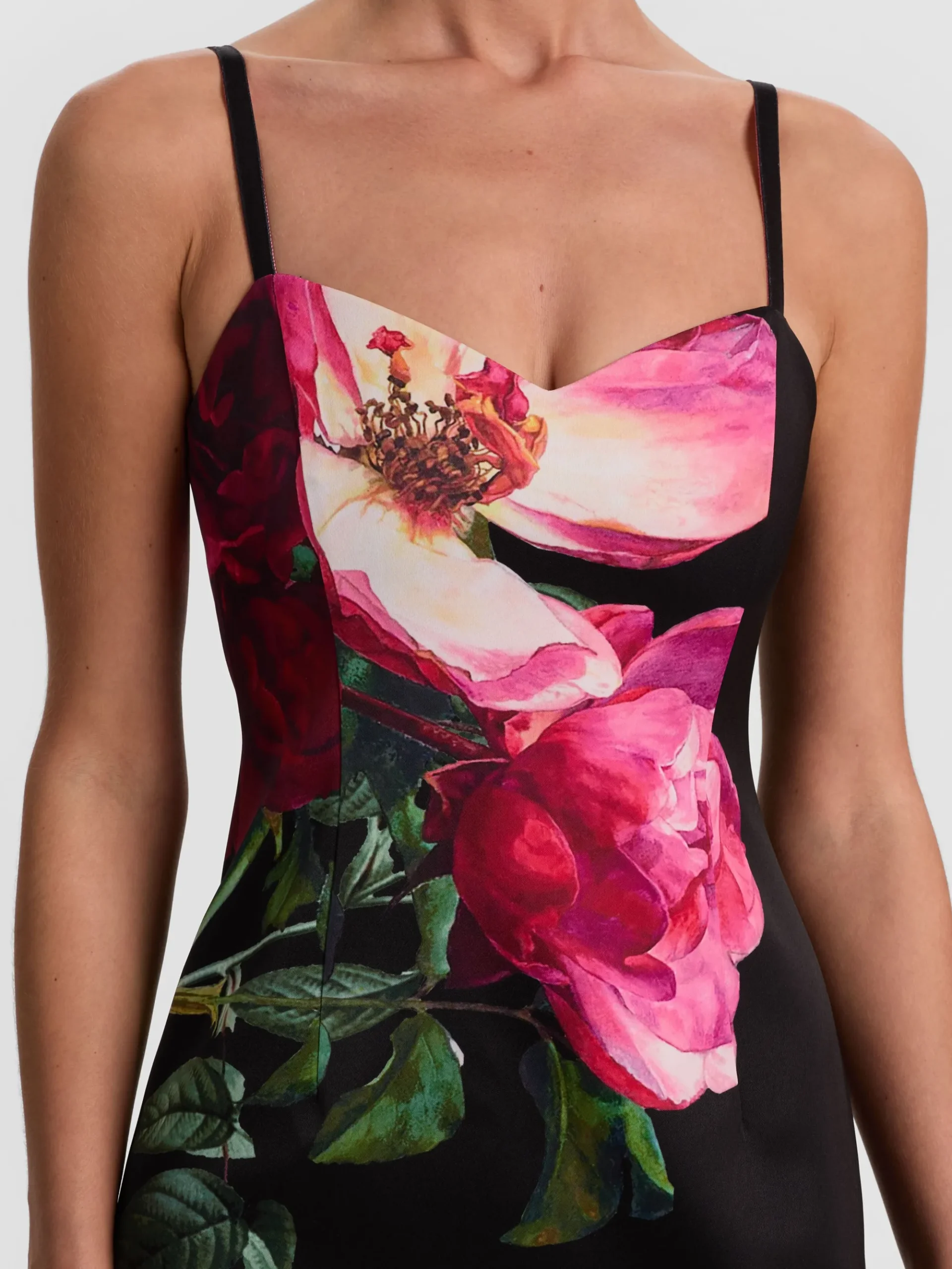 Alice and Olivia NINA MIDI DRESS