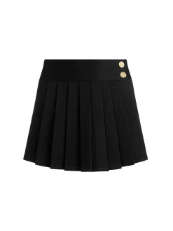 Alice and Olivia NOAH SKORT WITH SIDE STRIPE