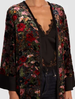 Alice and Olivia NOMI MAXI KIMONO