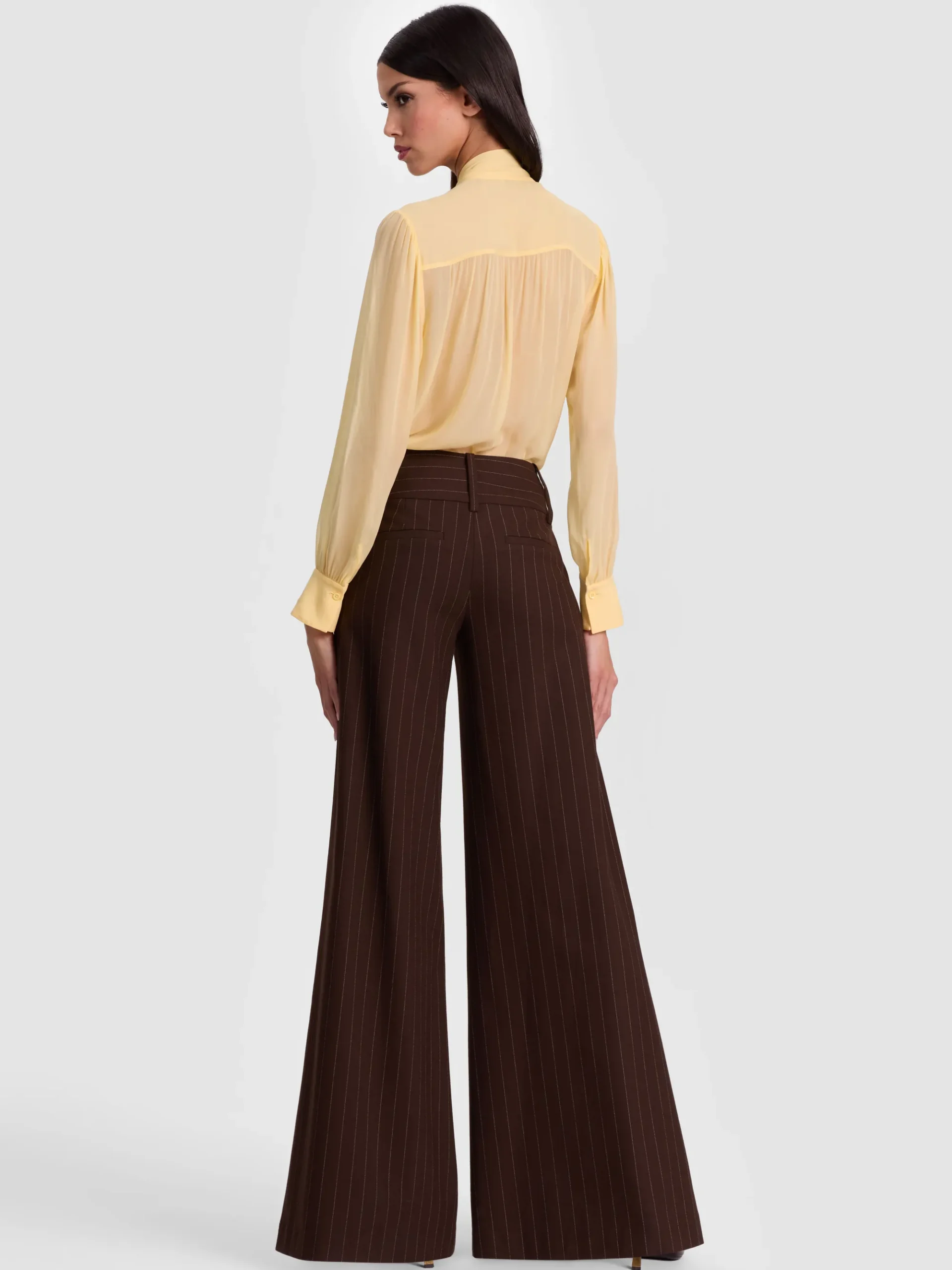 Alice and Olivia OLIVIA WIDE LEG PANT