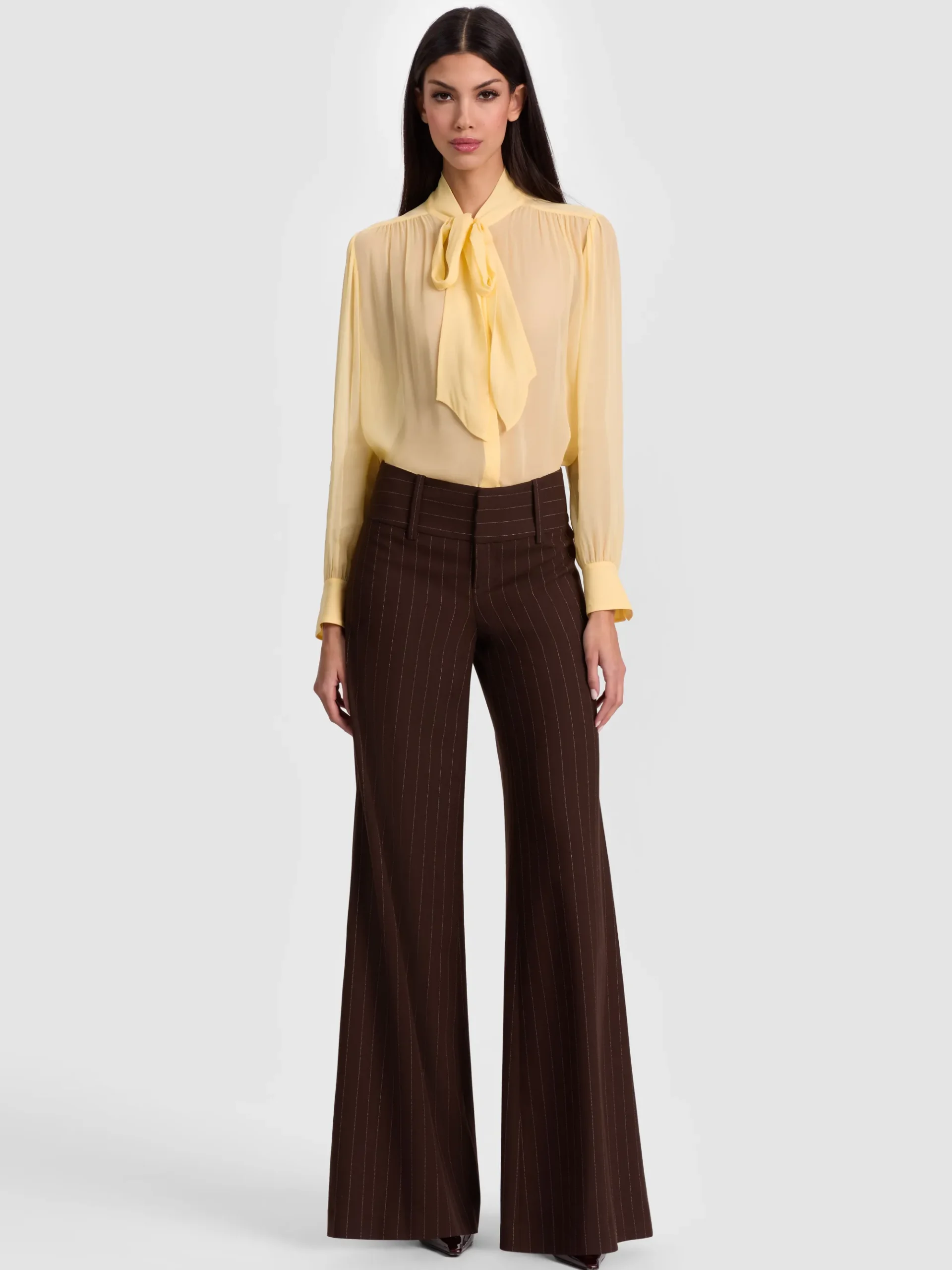 Alice and Olivia OLIVIA WIDE LEG PANT