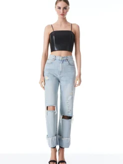 Alice and Olivia PEARLE VEGAN BUSTIER