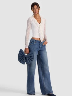 Alice and Olivia RAVEN BOW BAG