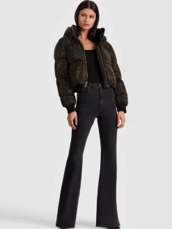 Alice and Olivia ROBENA EMBELLISHED PUFFER