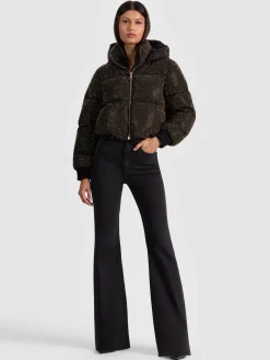 Alice and Olivia ROBENA EMBELLISHED PUFFER