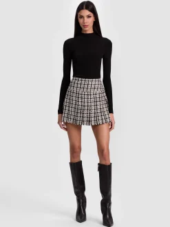 Alice and Olivia ROBERTA RIBBED TURTLENECK