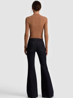 Alice and Olivia ROBERTA RIBBED TURTLENECK