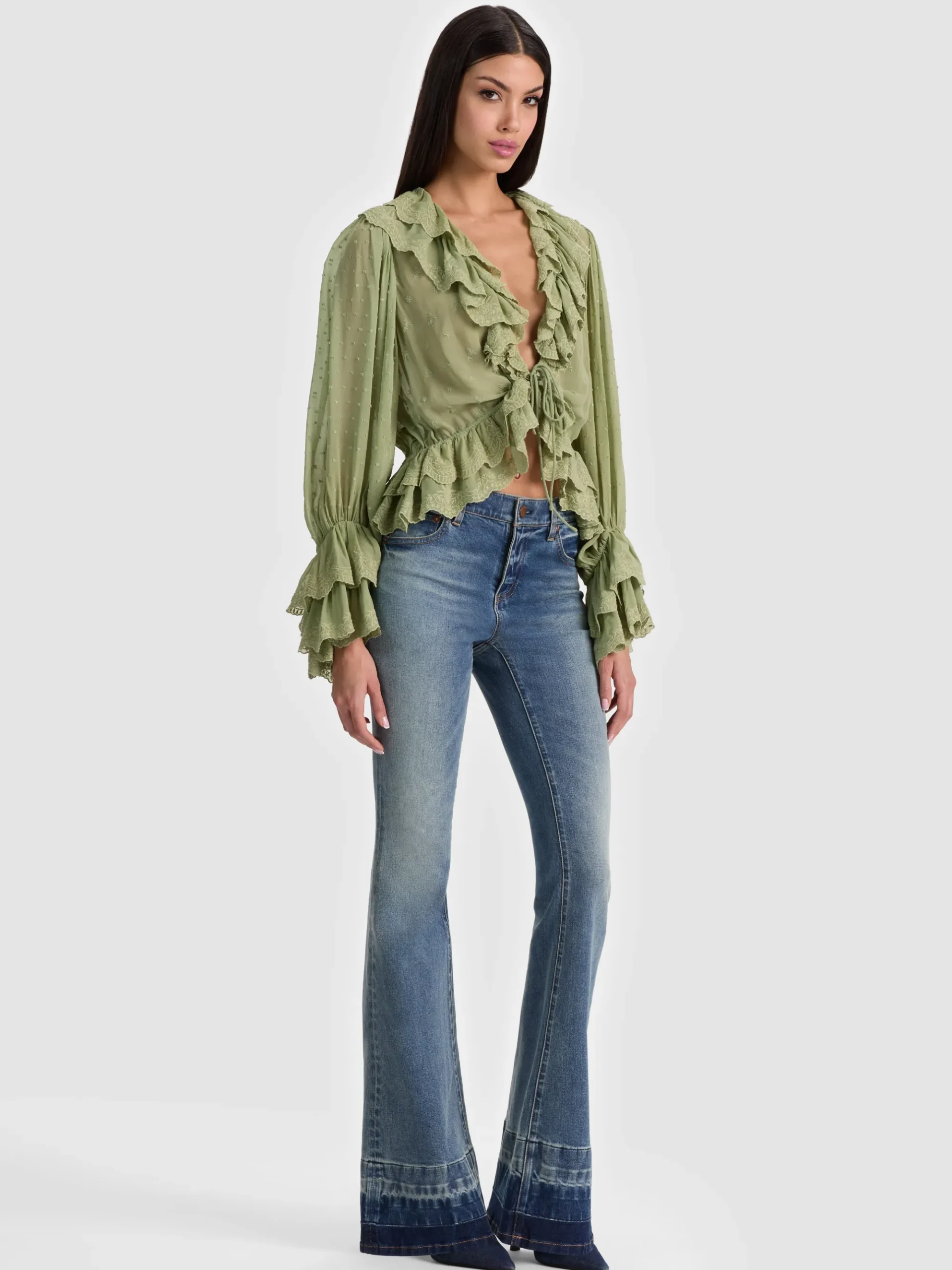 Alice and Olivia ROSELINE JEAN