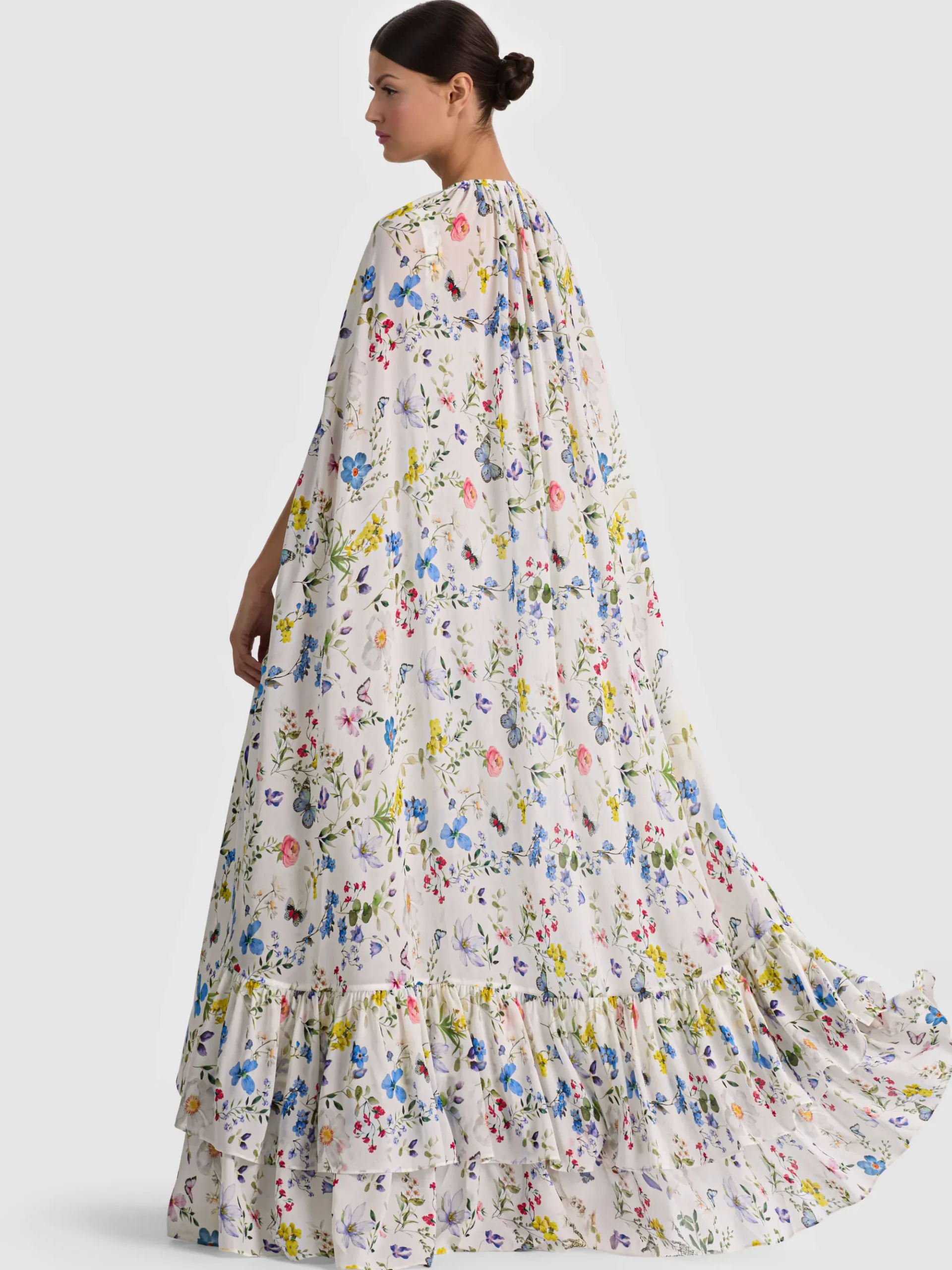 Alice and Olivia ROYA MAXI CAPE
