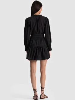 Alice and Olivia SADIE MINI SHIRT DRESS