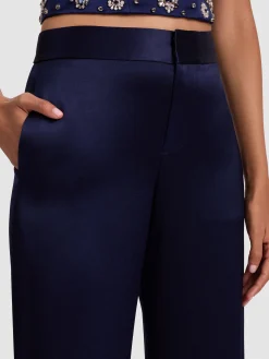 Alice and Olivia SHANE WIDE LEG PANT