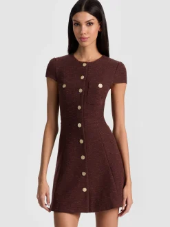 Alice and Olivia SHILOH MINI DRESS