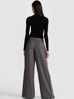Alice and Olivia STU BAGGY PANT