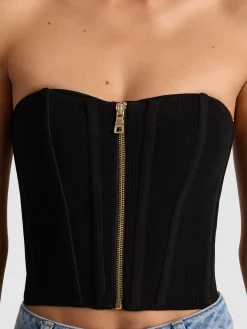 Alice and Olivia TASHA ZIP FRONT CORSET