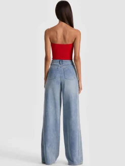 Alice and Olivia TASHA ZIP FRONT CORSET