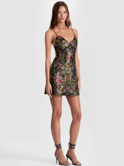 Alice and Olivia TAYLA MINI DRESS