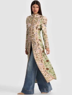 Alice and Olivia THOMAS EMBELLISHED COAT
