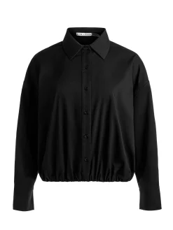 Alice and Olivia TOBIE CINCHED BUTTON DOWN