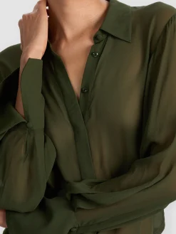 Alice and Olivia TURNER BUTTON DOWN