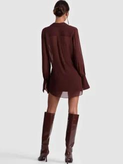 Alice and Olivia TURNER BUTTON DOWN