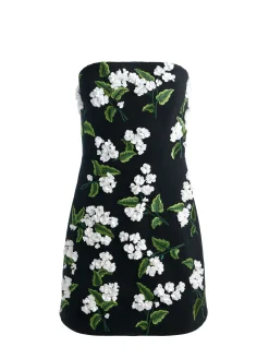 Alice and Olivia VELIA EMBELLISHED MINI GOWN