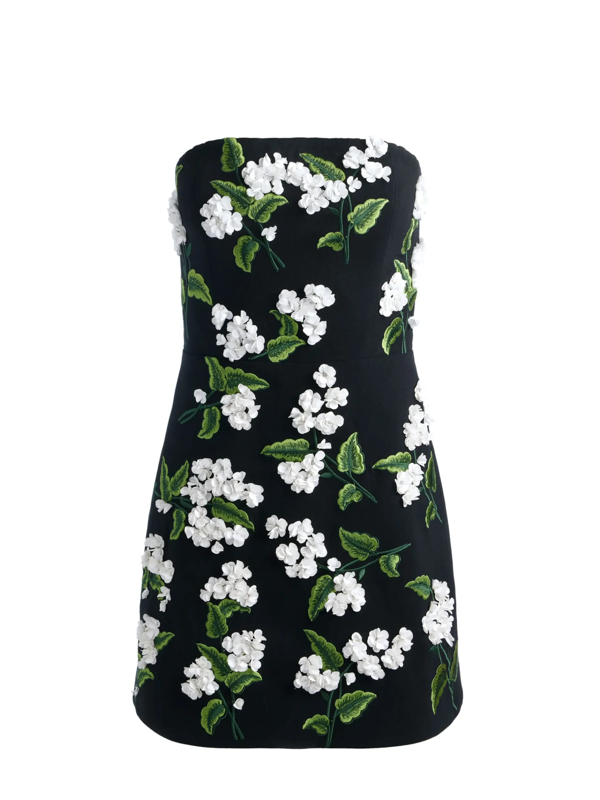 Alice and Olivia VELIA EMBELLISHED MINI GOWN