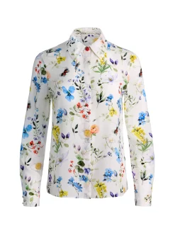 Alice and Olivia WILLA SILK BLOUSE