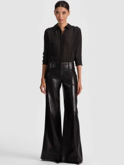 Alice and Olivia WILLA SILK BODYSUIT