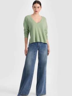 Alice and Olivia WILLIAMS CASHMERE PULLOVER