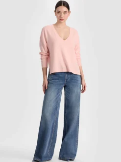 Alice and Olivia WILLIAMS CASHMERE PULLOVER