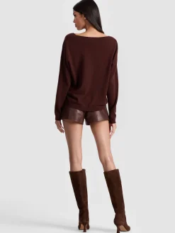 Alice and Olivia WILLIAMS CASHMERE PULLOVER