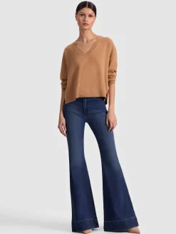 Alice and Olivia WILLIAMS CASHMERE PULLOVER