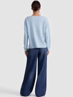 Alice and Olivia WILLIAMS CASHMERE PULLOVER