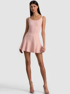 Alice and Olivia ZONA TWEED MINI SKIRT